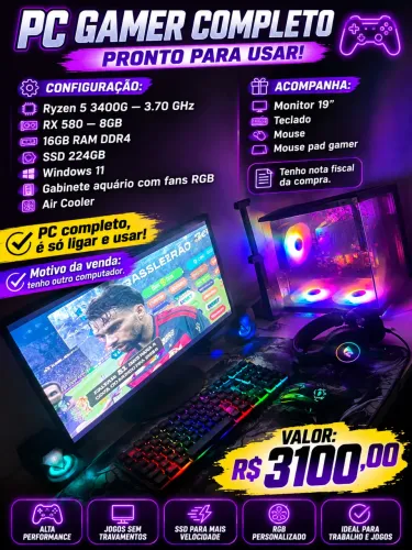 PC GAMER NOVO