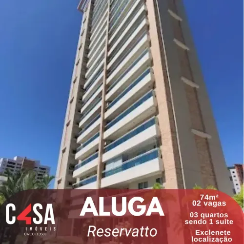Apartamento para alugar no Condomínio Reservatto.