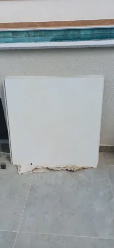 Piso Branco porcelanato