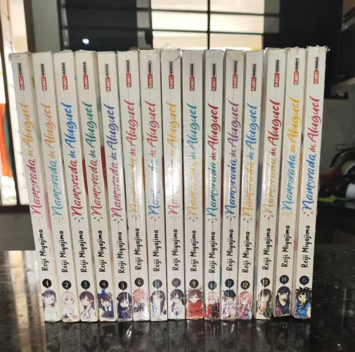 Mangás Namorada de Aluguel - Volumes 1 ao 15