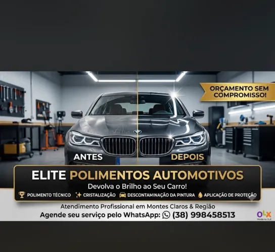 Polimento Automotivo Profissional - Devolva o Brilho ao Seu Carro!
