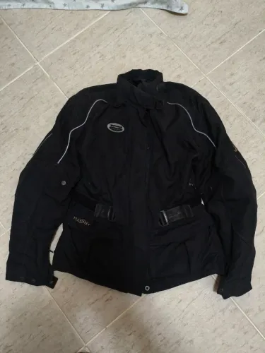 Jaqueta e calça para moto