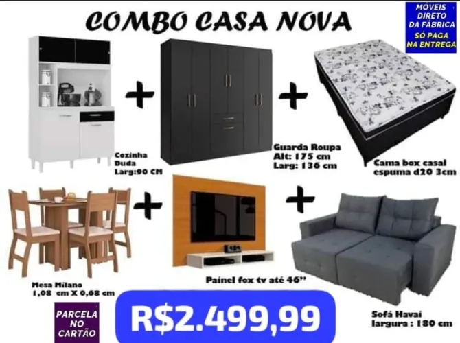 COMBOS CASA NOVA