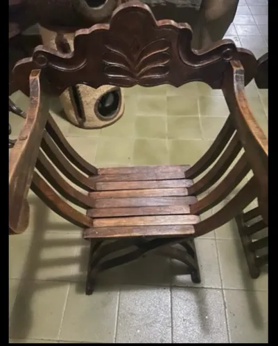 Par de cadeira savabarola
