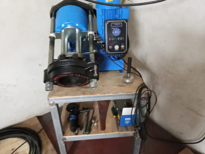 Máquina de prensar mangueira hidráulica