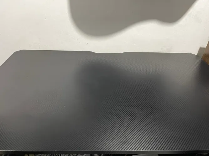 mesa gamer fibra de carbono nuker