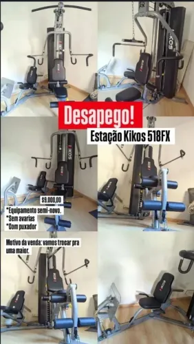 Estação kikos 518FX seminova