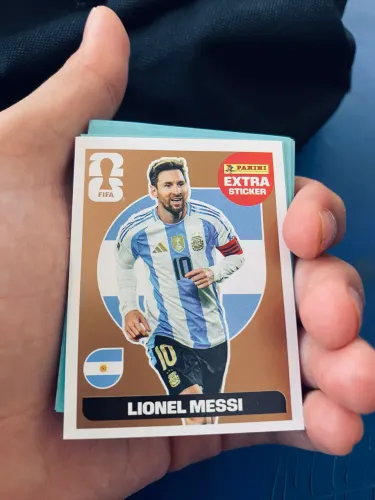 Vendo figurinha legend do Messi bronze oficial da panini 