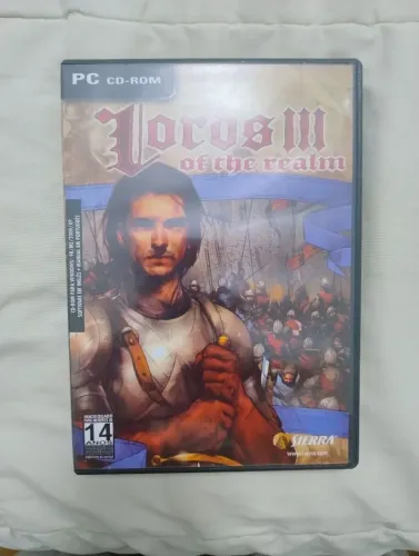 Jogo Antigo PC CD-Rom Lords of the Realm III