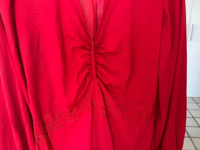 Vestido longo de festa