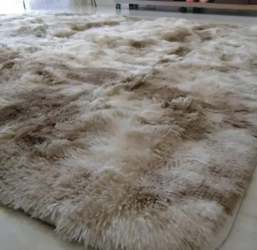 Tapete bege e marrom 2,50x 1,50