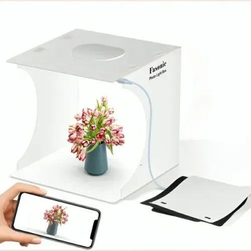 Mini Estudio Fotográfico Luz Led Photo Studio Usb Portatil