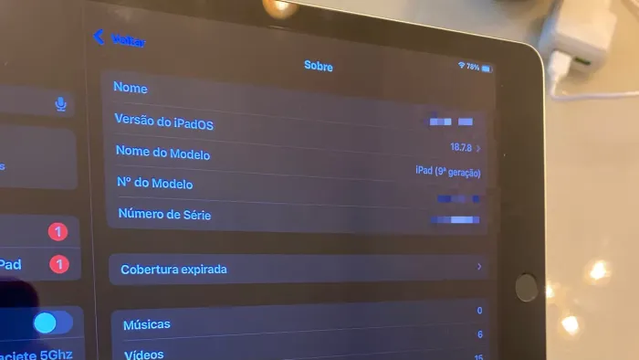 SOMENTE IPAD 9ª GERAÇÃO