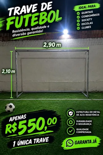 Trave de futebol ?