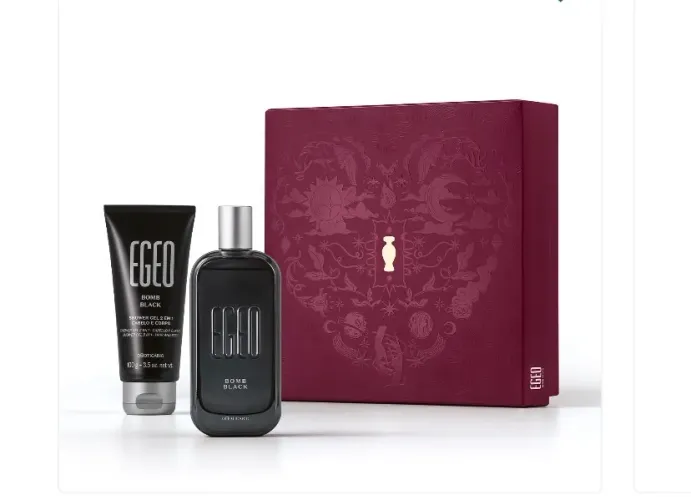 Kit da Boticário egeo black 