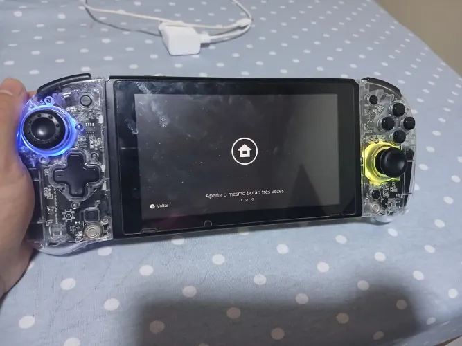 Bundle controle joystick Linyuvo ks37b e 8bitdo 2c wired