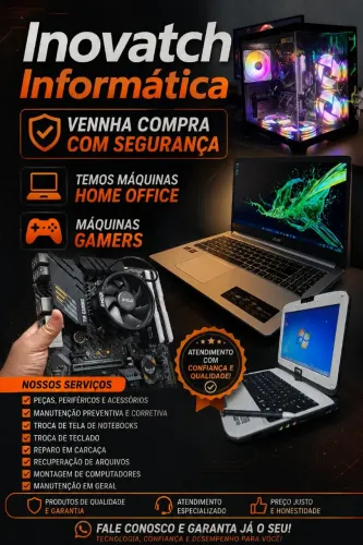 Serviços vendas de computadores, periféricos