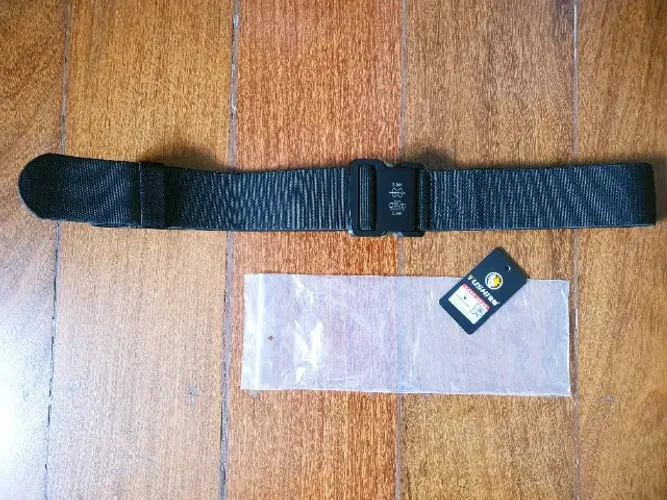 Cinto Tushi Tático EDC Elástico VT249 - Fivela Alumínio