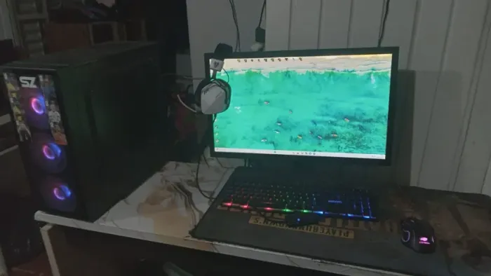 SETUP GAMER COMPLETO - RTX 2070 + MONITOR 144Hz LG ACEITO PS4 PRO + VOLTA