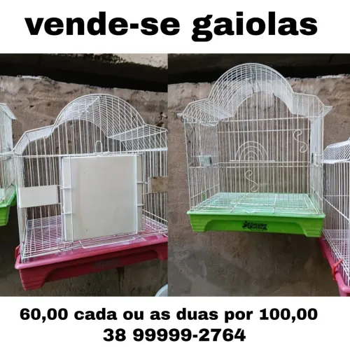 Vende-se gaiolas