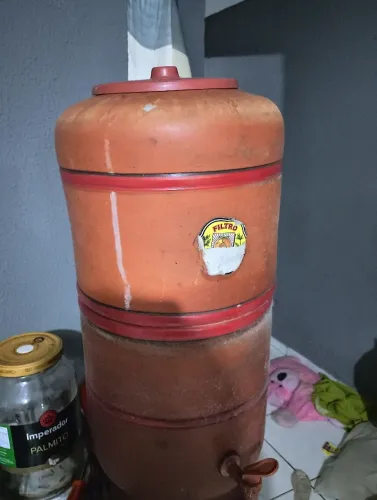 Filtro de barro 7 velas, menos de 1 ano de uso