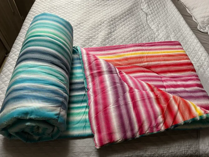 Edredon dupla face 200 fios cama king