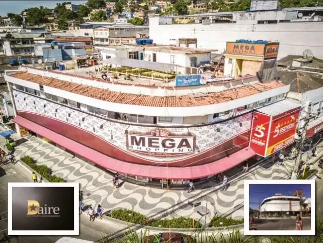 Mega Shopping - sobreloja disponível, possui 17 metros quadrados em Vilar dos teles