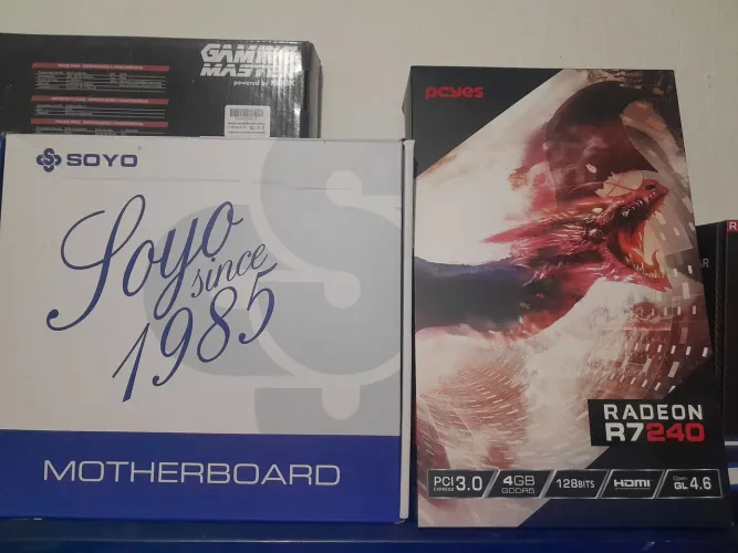 Kit game x99 V3 com placa de vídeo memória e HD