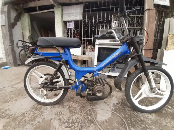 Mobilete Monark 75cc 1990 - Funcionando Perfeitamente