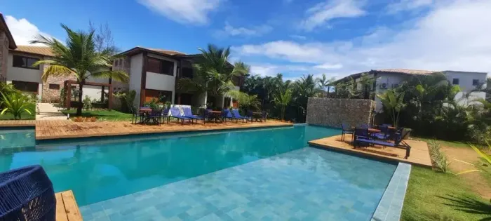 Casa  Praia condomínio para venda tem 78 metros quadrados com 2 quartos em Barra Grande - 