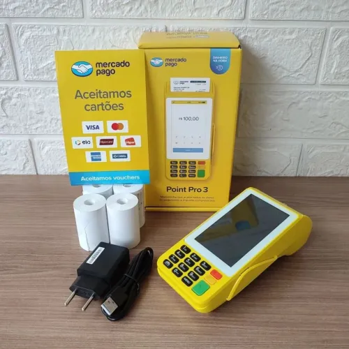 Máquina de cartão Point Pro 3 4G Lacrada