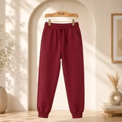 Calça Feminina Moletom Poliéster - Tamanho M