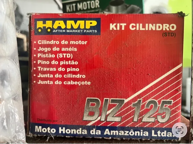 Kit cilindro original biz 125 2006 a 2008