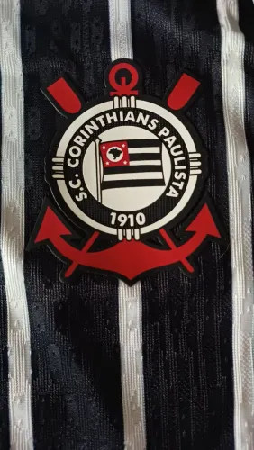 Camisa do Corinthians modelo jogador P, M,GG, 2XL e 3XL disponível