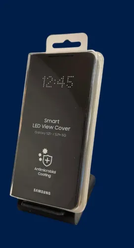 Capa Protetora Galaxy S21 Ultra Led View original samsumg preta nova lacrada 150,00