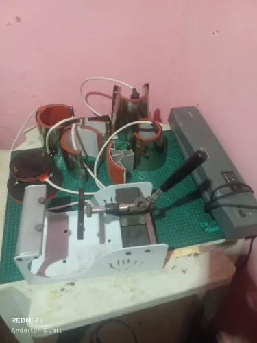 Maquinário sublimação e papelaria 