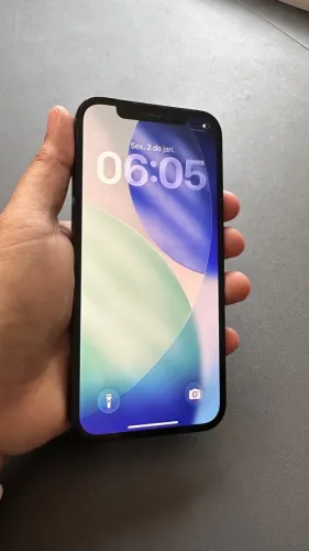 iPhone 12 128GB Preto. Aceito cartão com acréscimo da maquineta!!