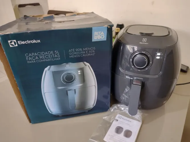 Nova nunca usada, Air Fryer Electrolux 6,5 litros