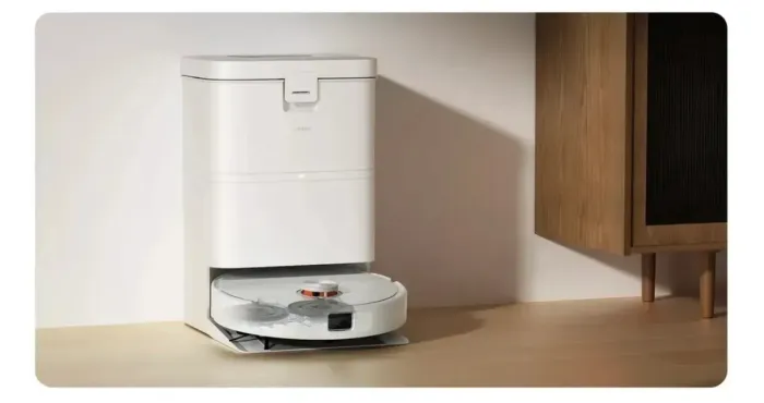 Robô Aspirador Passa Pano Xiaomi Vacuum Robot H50 Cor Branco