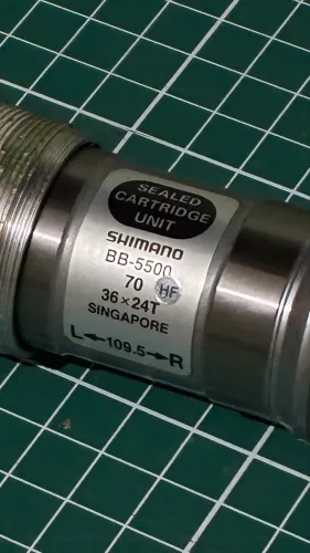 Shimano 105 Bb -5500 Suporte Inferior - Italiano 70 X 109,5