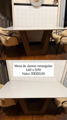 Mesa, cadeira, rack para tv, roupeiro
