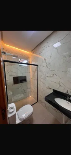 Casa no bairro Santarenzinho, não financia.