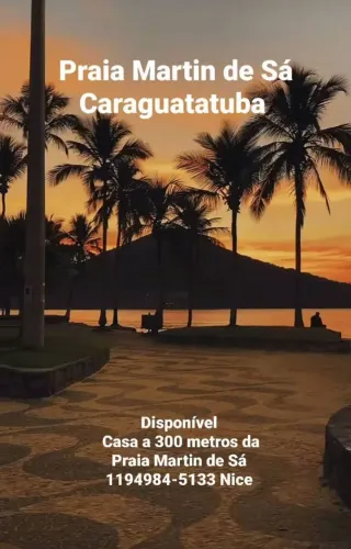 Casa Nova - 300 metros da Praia Martin de Sá - Temporada