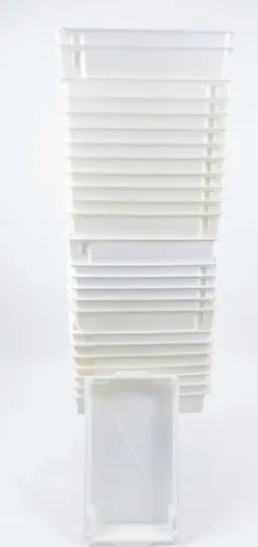 [DESCONTÃO] Kit 24 Caixas Plásticas Resistentes Empilhávelis -3xR$360 no cartão de crédito