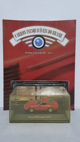 MOBILE TOY MT Puma GTE Coupé 1973 Carros Inesquecíveis do Brasil 1:43 Novo Lacrado