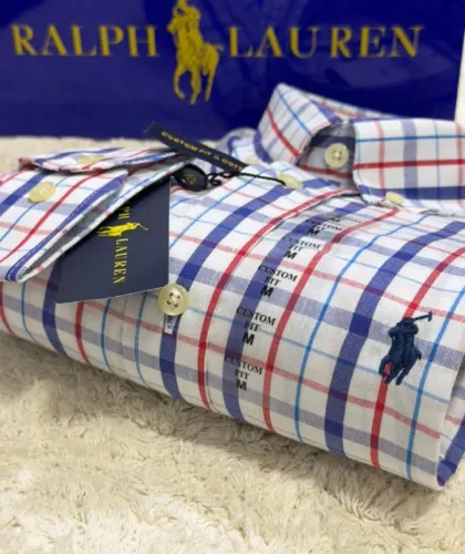 Camisa Manga Longa Polo Ralph Lauren - Tam. GG