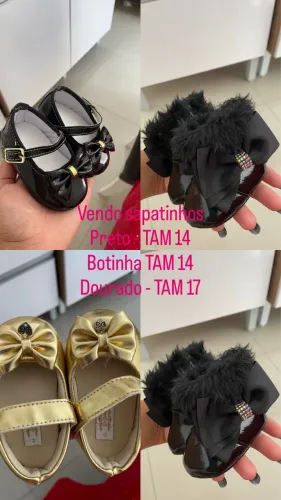 Sapatinhos bebê menina 