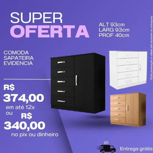 Cômodas sapateira ( Entrego )