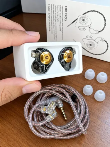 Fone KZ EDX Pro X Hi-Fi Gamer | Graves Potentes