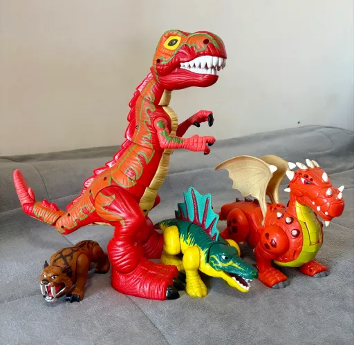 Imaginext Dinossauros Fisher Price Antigos